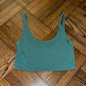 cotton on green tank size xs